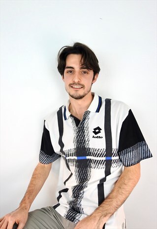 VINTAGE PRINTED LOTTO POLO