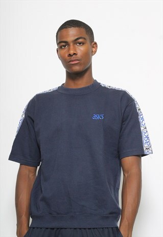 VINTAGE ASICS TAPE LOGO T-SHIRT