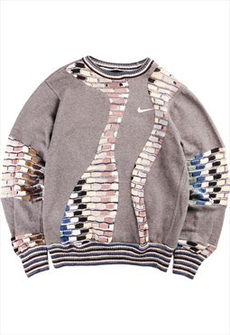 REWORK Nike COOGI 90's Crewneck Swoosh Sweatshirt Men's Smal