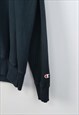 VINTAGE CHAMPION SWEATSHIRT CLASSIC IN BLACK L