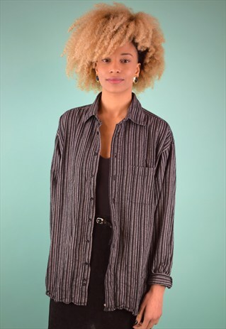 VINTAGE 90'S STRIPED SHIRT