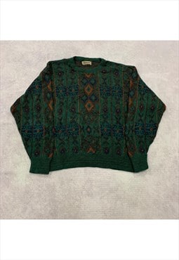 Vintage Knitted Jumper Men's L