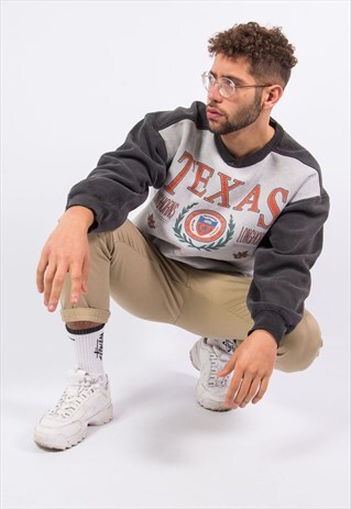 VINTAGE USA SWEATSHIRT TEXAS LONGHORNS