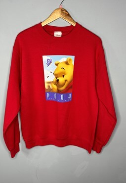 Vintage pooh bear disney store graphic sweatshirt