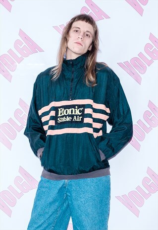 VINTAGE LOGO FRONT JACKET / UNISEX