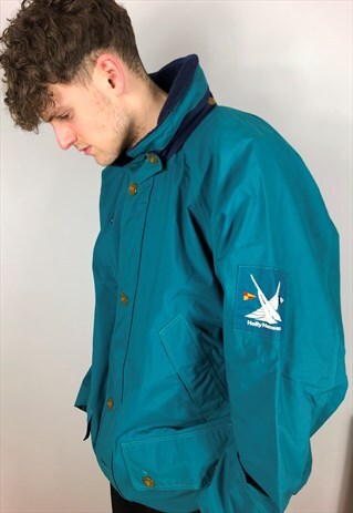 VINTAGE HELLY HANSEN JACKET WITH PATCH