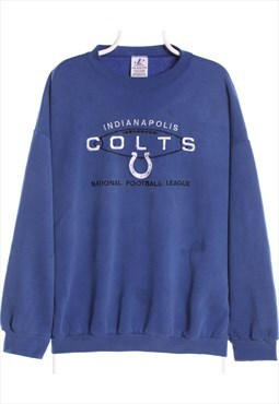 Vintage 90's Pro Sport Sweatshirt Embroidered Crewneck Colts