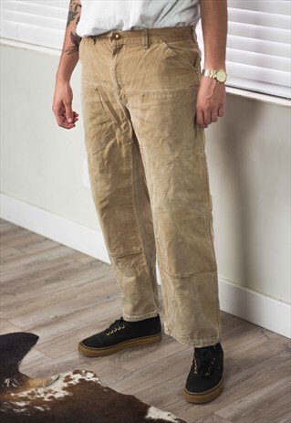 VINTAGE CARHARTT JEANS LOGO 90S X 32.8