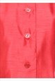 VINTAGE SAG HARBOR CROPPED PINK METALLIC EVENING JACKET - S