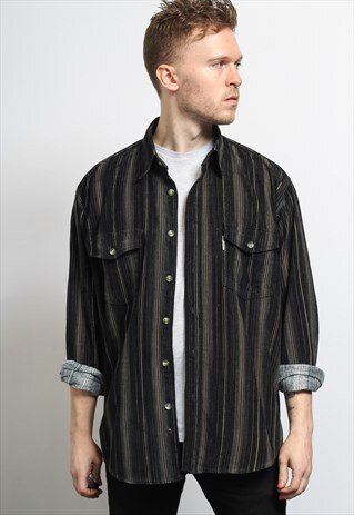 VINTAGE CORDUROY CORD SHIRT