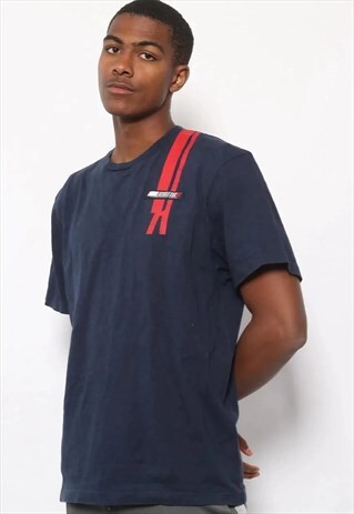 VINTAGE NIKE LOGO T-SHIRT BLUE