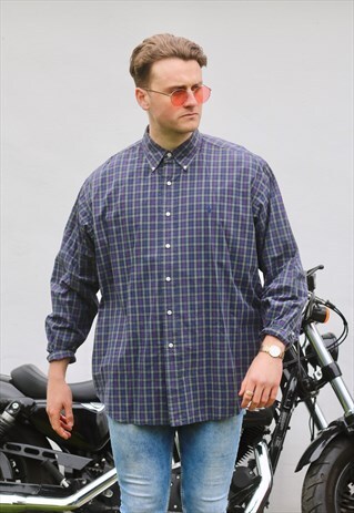 RALPH LAUREN BLAKE USA BLACK WATCH TARTAN PLAID SHIRT