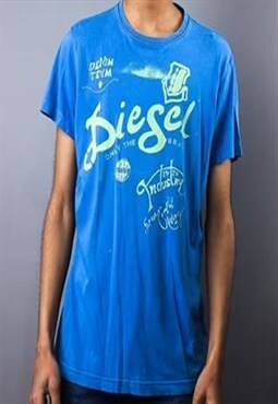 vintage diesel graphic t shirt