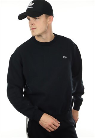 VINTAGE CHAMPION SWEATSHIRT BLACK