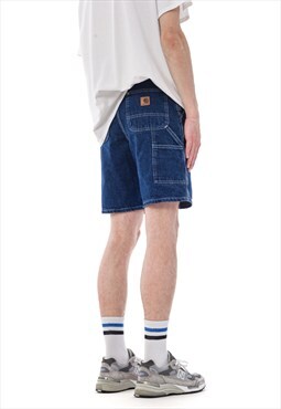 Vintage CARHARTT Denim Shorts Work Blue