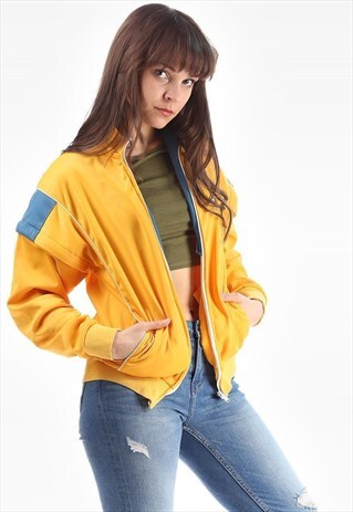 RETRO BOMBER TRACK JACKET