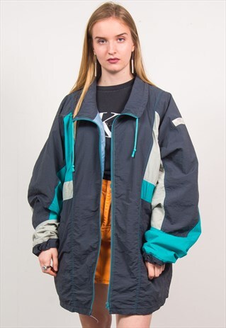 VINTAGE 90'S SHELL WINDBREAKER JACKET