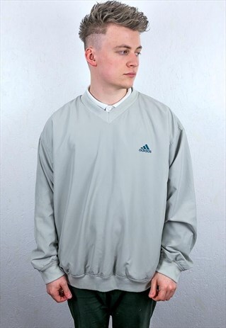VINTAGE ADIDAS PULLOVER WINDBREAKER