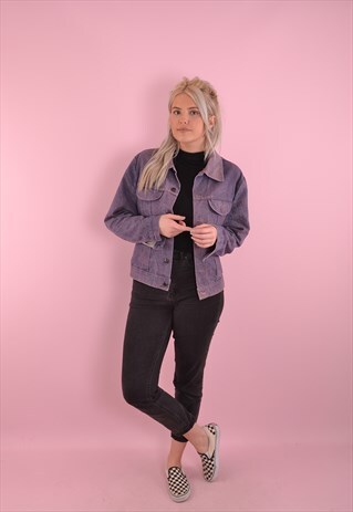 PURPLE DENIM JACKET GDF1209
