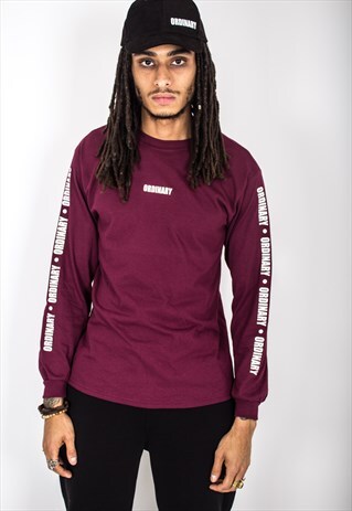 NEW EDITION ORD BURGUNDY LONG SLEEVE