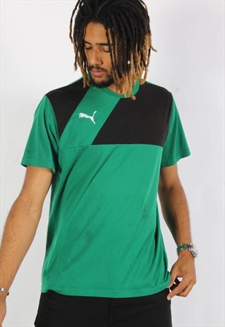 puma olive green tshirt