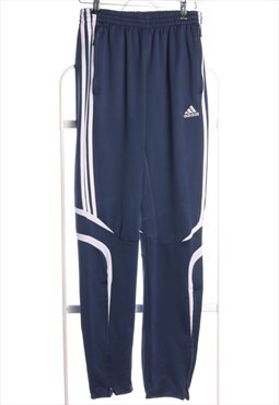 Vintage Adidas 90's Elasticated Waist Stripped Joggers Youth