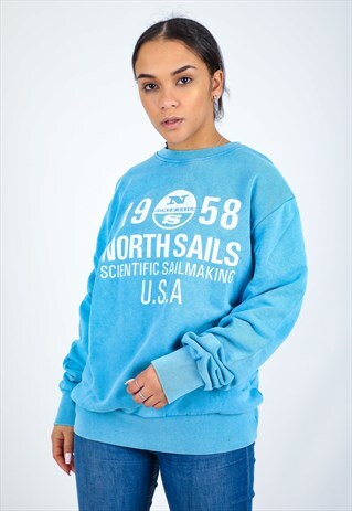 VINTAGE NORTH SAILS SWEATSHIRT W817