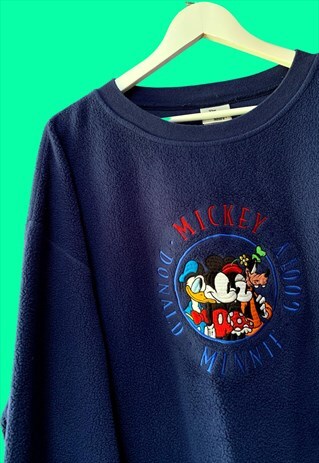 VINTAGE DISNEY CHARACTERS FLEECE SWEATSHIRT