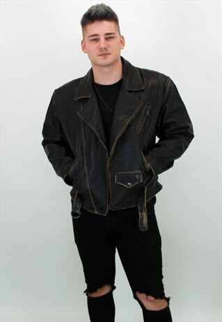 VINTAGE LEATHER JACKET