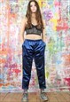 BLUE VELVET PANTS & TASSEL KIMONO CO-ORDINATES