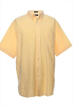 Yellow Stafford Short Sleeved Shirt - XL