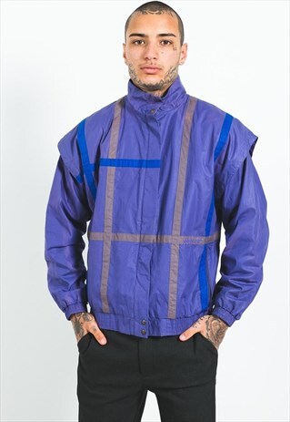 VINTAGE 80S ADIDAS SPORT JACKET / S4657