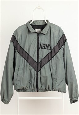 ARMY IPFU Vintage Physical Fitness Uniform Shell Jacket Grey