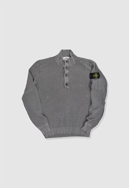 Stone Island Waffle Sweatshirt in Grey
