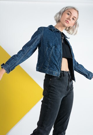 VINTAGE LEVI'S WORKWEAR DENIM JACKET IN BLUE