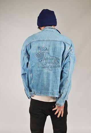 VINTAGE DENIM JACKET MID BLUE
