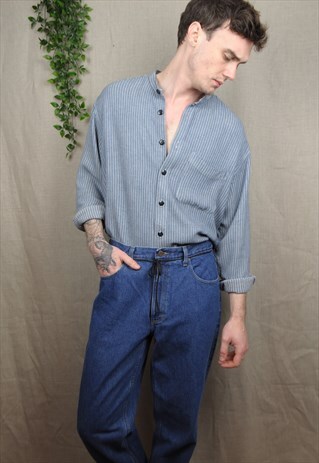 BLUE STRIPED SHIRT