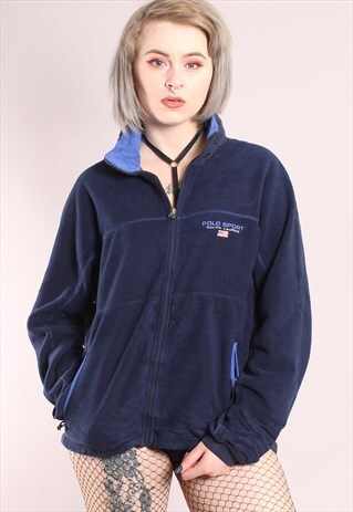 VINTAGE POLO RALPH LAUREN FLEECE JACKET