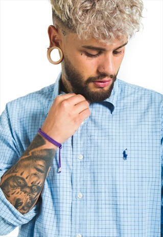 VINTAGE 80S CLASSIC POLO RALPH LAUREN SHIRT/ S6240