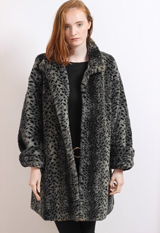 VINTAGE FAUX FUR JACKET