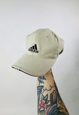 Vintage 90s adidas Gold Embroidered Hat Cap