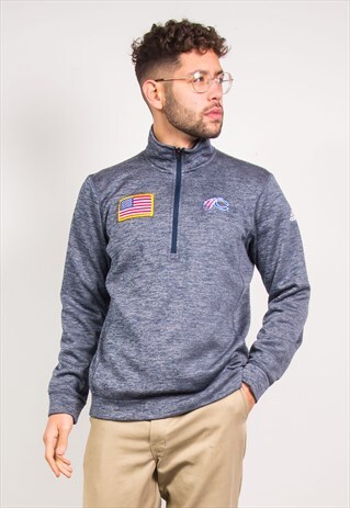 ADIDAS 1/4 ZIP SWEATSHIRT