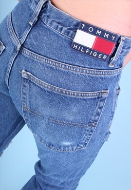 tommy hilfiger jeans ripped