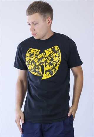 RARE VINTAGE MENS WU TANG CLAN WEAR BIG LOGO T-SHIRT
