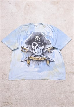 Disney Parks Pirates of the Carribean Tie Dye T Shirt