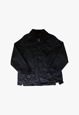 Vintage 90s Barbour A105 Bedale Navy Waxed Jacket