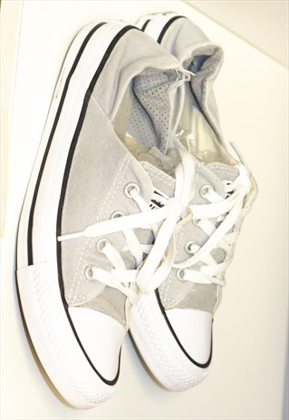 LOW PALE GREY CHUCK TAYLOR CONVERSE UK5