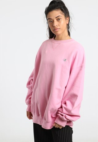 90S CHAMPION EMBROIDERED LOGO SWEATSHIRT