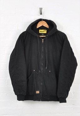 Vintage Workwear Active Jacket Black Medium