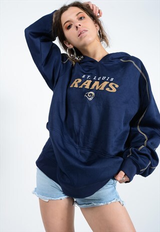 VINTAGE REEBOK NFL HOODIE WITH LOGO